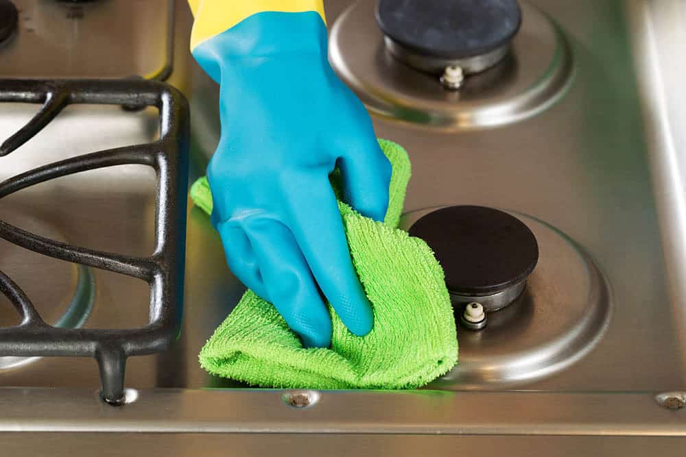 What’s the best cleaning agent for burned-on grease