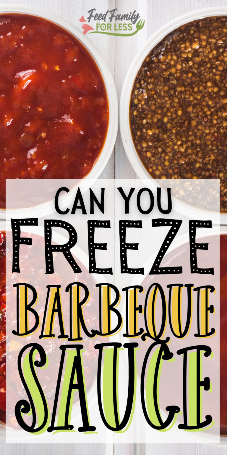Can You freeze BBQ Sauce? Feed Family For Less
